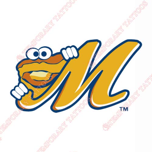 Montgomery Biscuits Customize Temporary Tattoos Stickers NO.7740